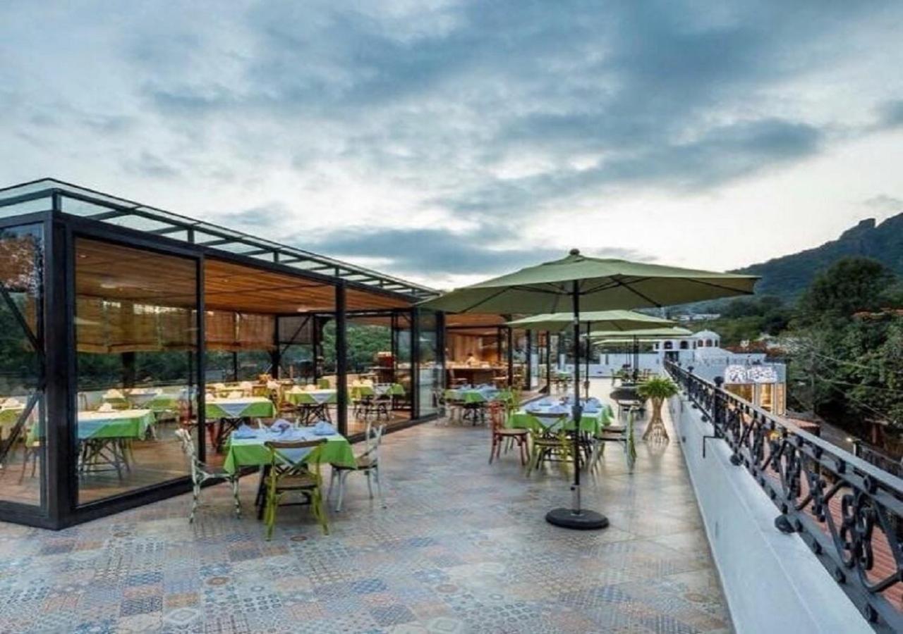 Hotel Las Puertas De 테포츨란 외부 사진