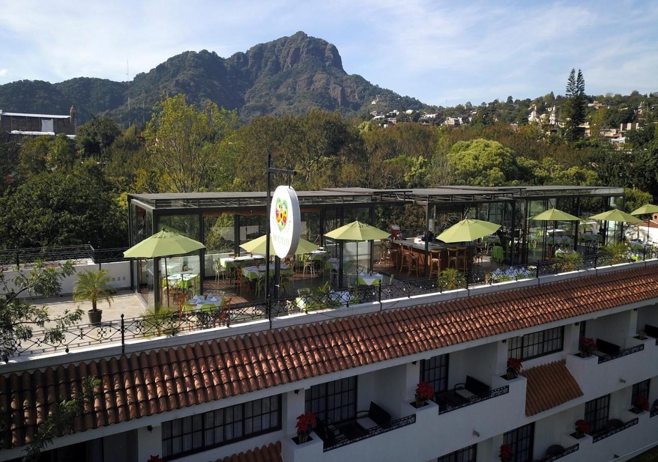 Hotel Las Puertas De 테포츨란 외부 사진
