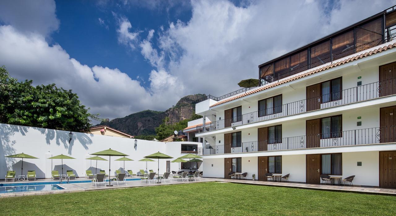 Hotel Las Puertas De 테포츨란 외부 사진