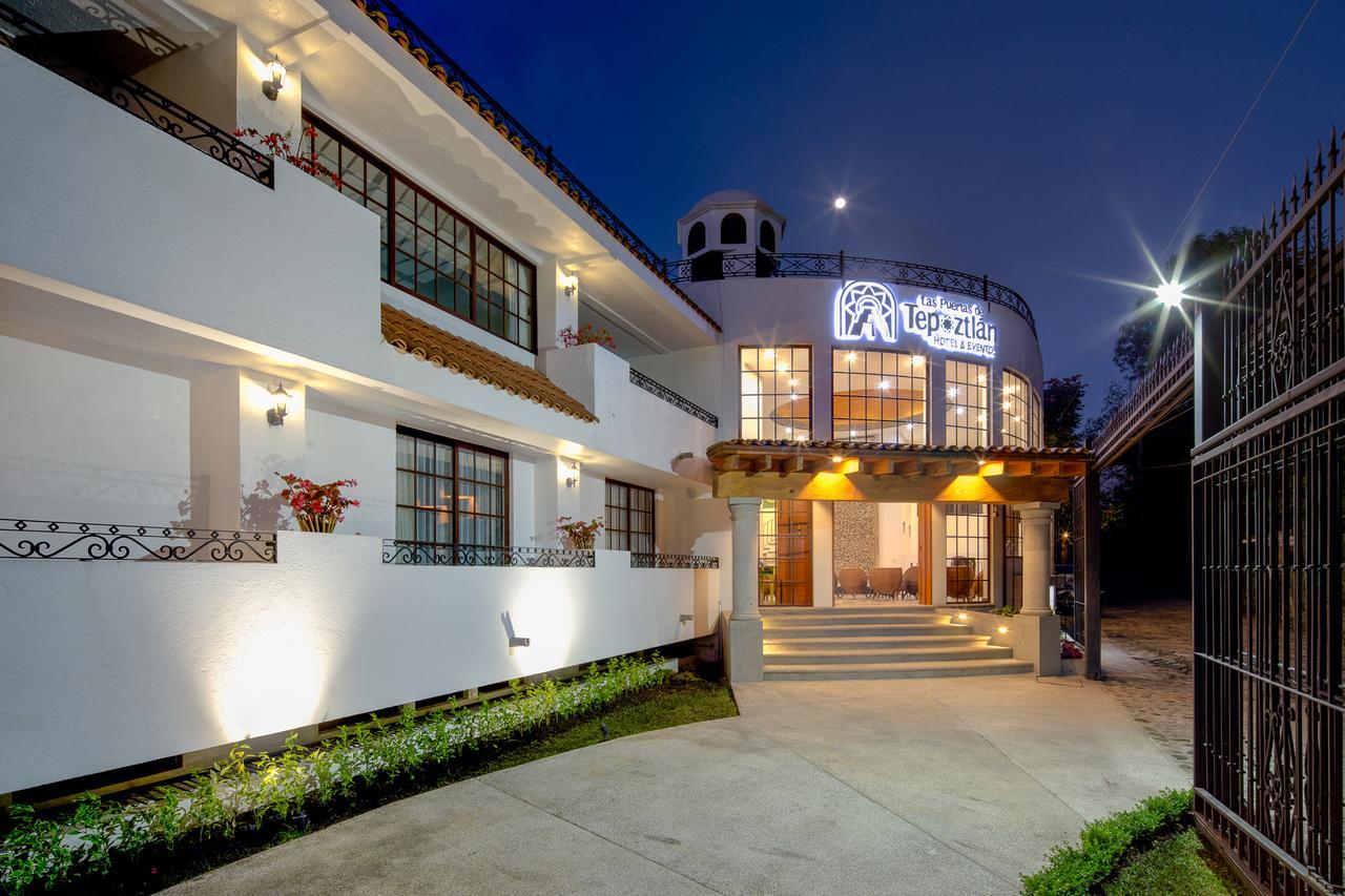 Hotel Las Puertas De 테포츨란 외부 사진