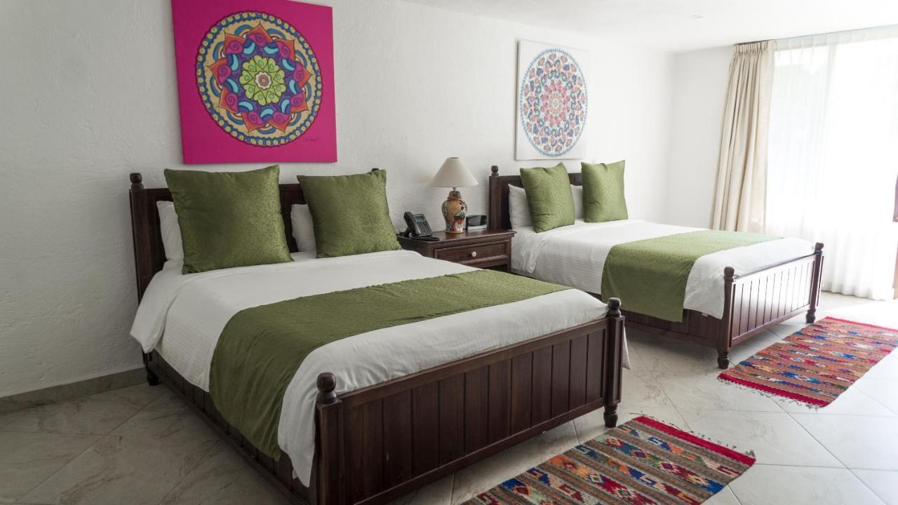 Hotel Las Puertas De 테포츨란 외부 사진