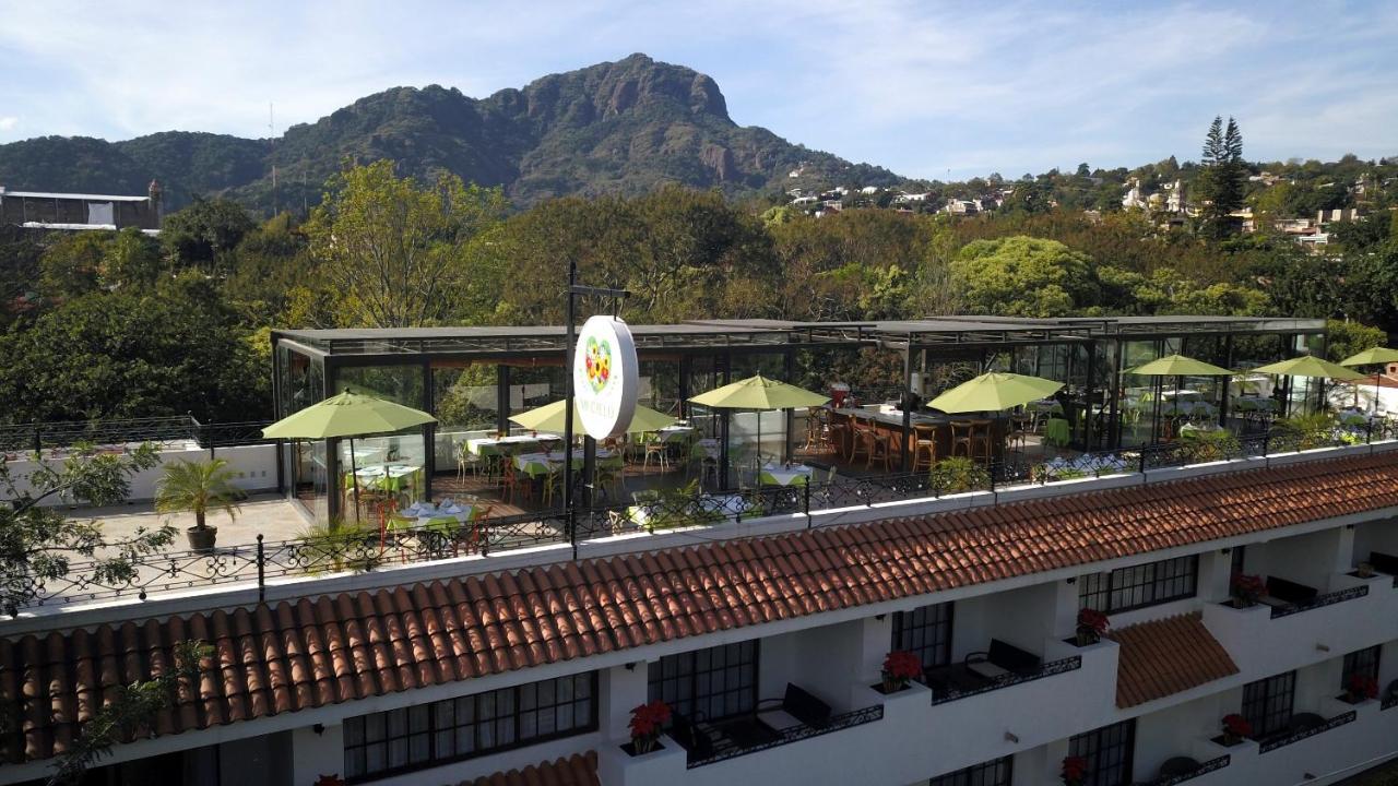 Hotel Las Puertas De 테포츨란 외부 사진