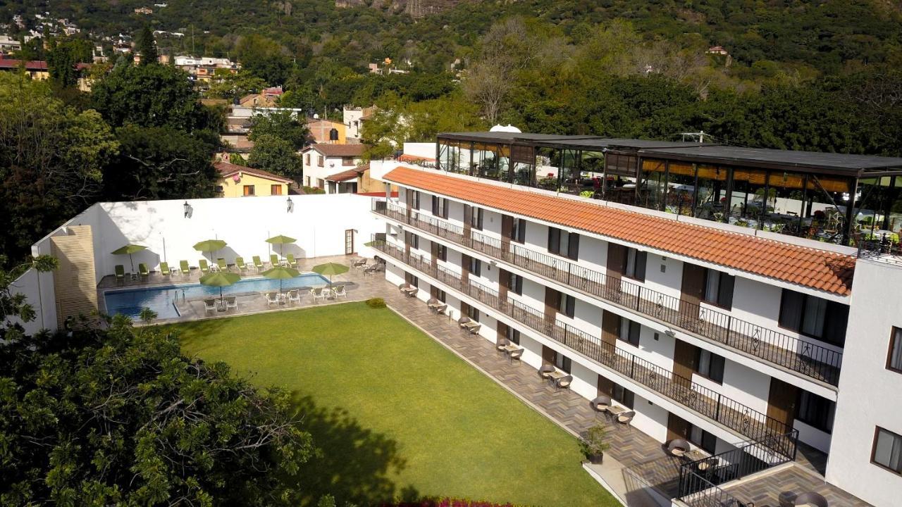 Hotel Las Puertas De 테포츨란 외부 사진