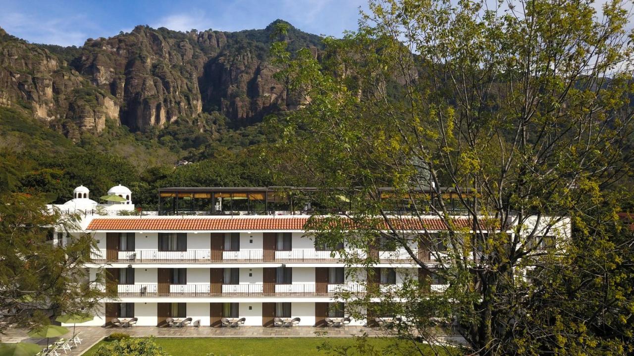 Hotel Las Puertas De 테포츨란 외부 사진