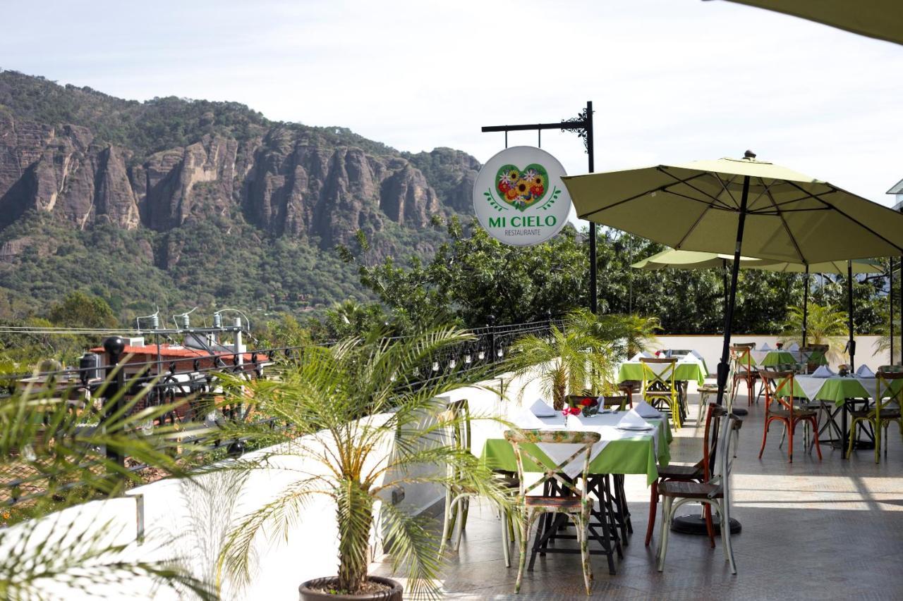 Hotel Las Puertas De 테포츨란 외부 사진